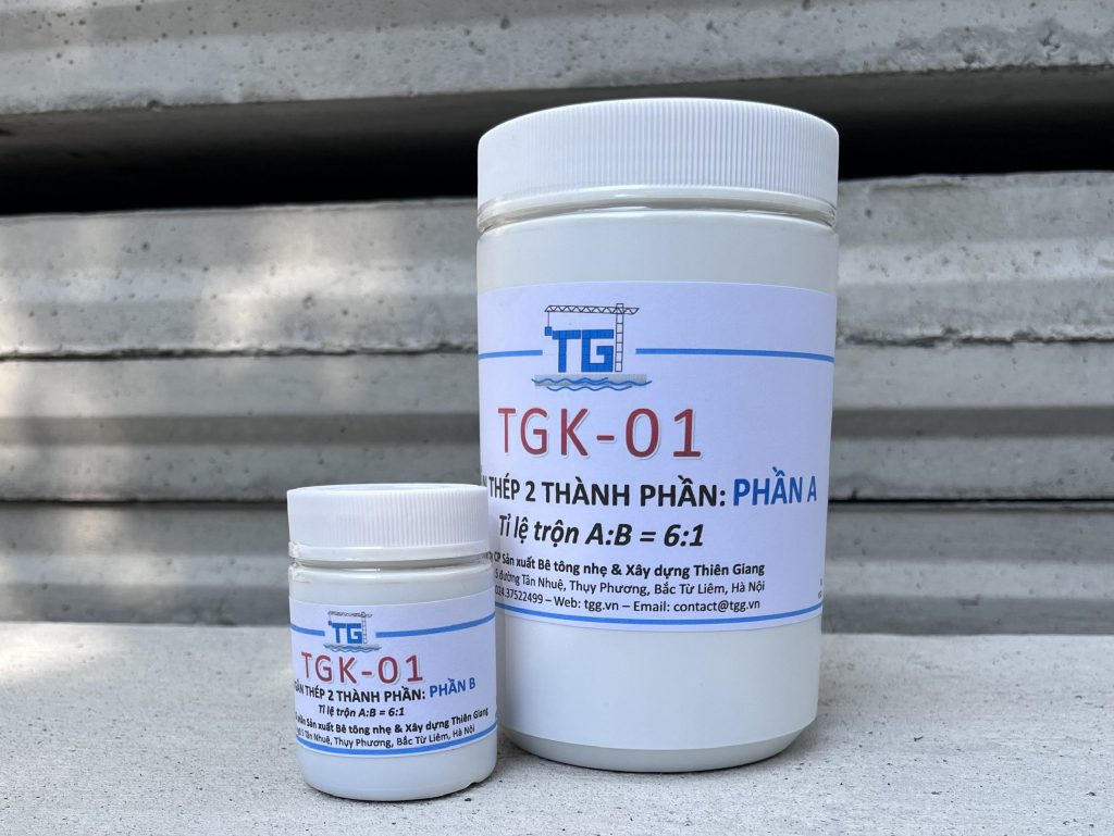 Keo gắn thép và nối thép – TGK-01